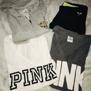 4 Piece Size Small Victoria’s Secret PINK Bundle